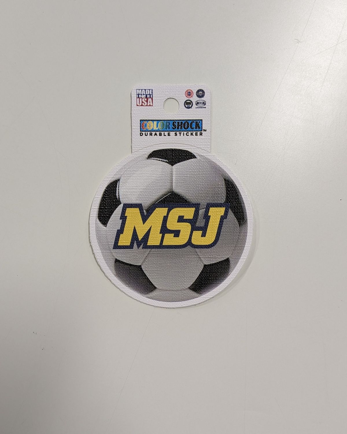 Sticker MSJ Soccer Ball