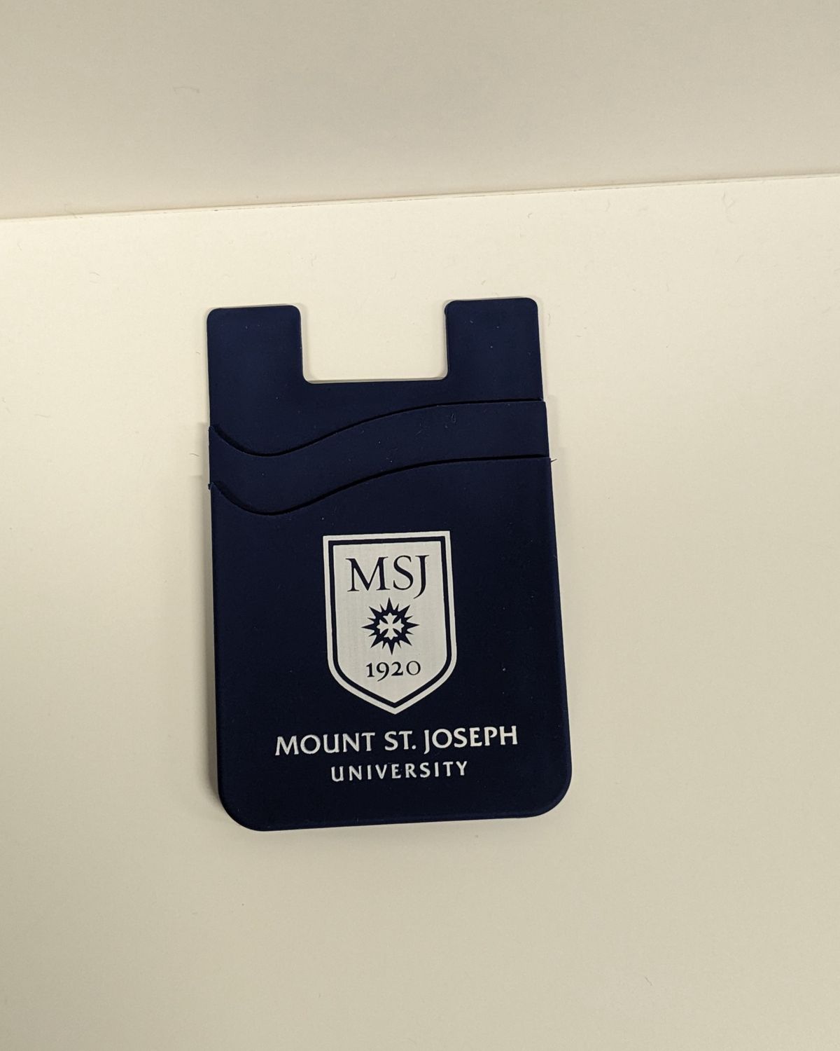 MSJ Silicone Smart Wallet Crest two card holder