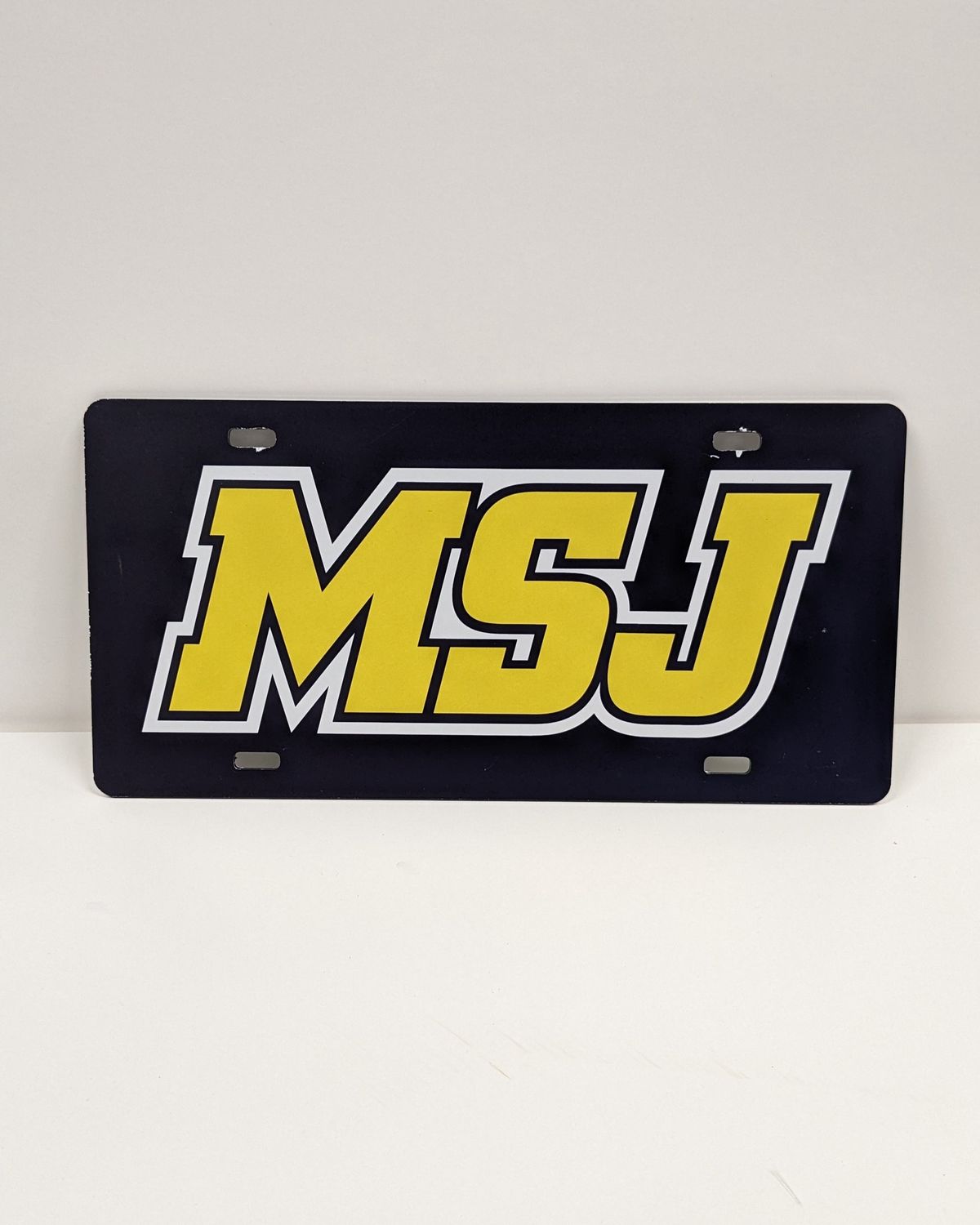 MSJ Sport License Plate