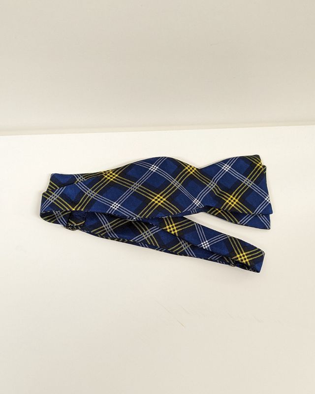 Leslie J Cant Tartan Bow Tie