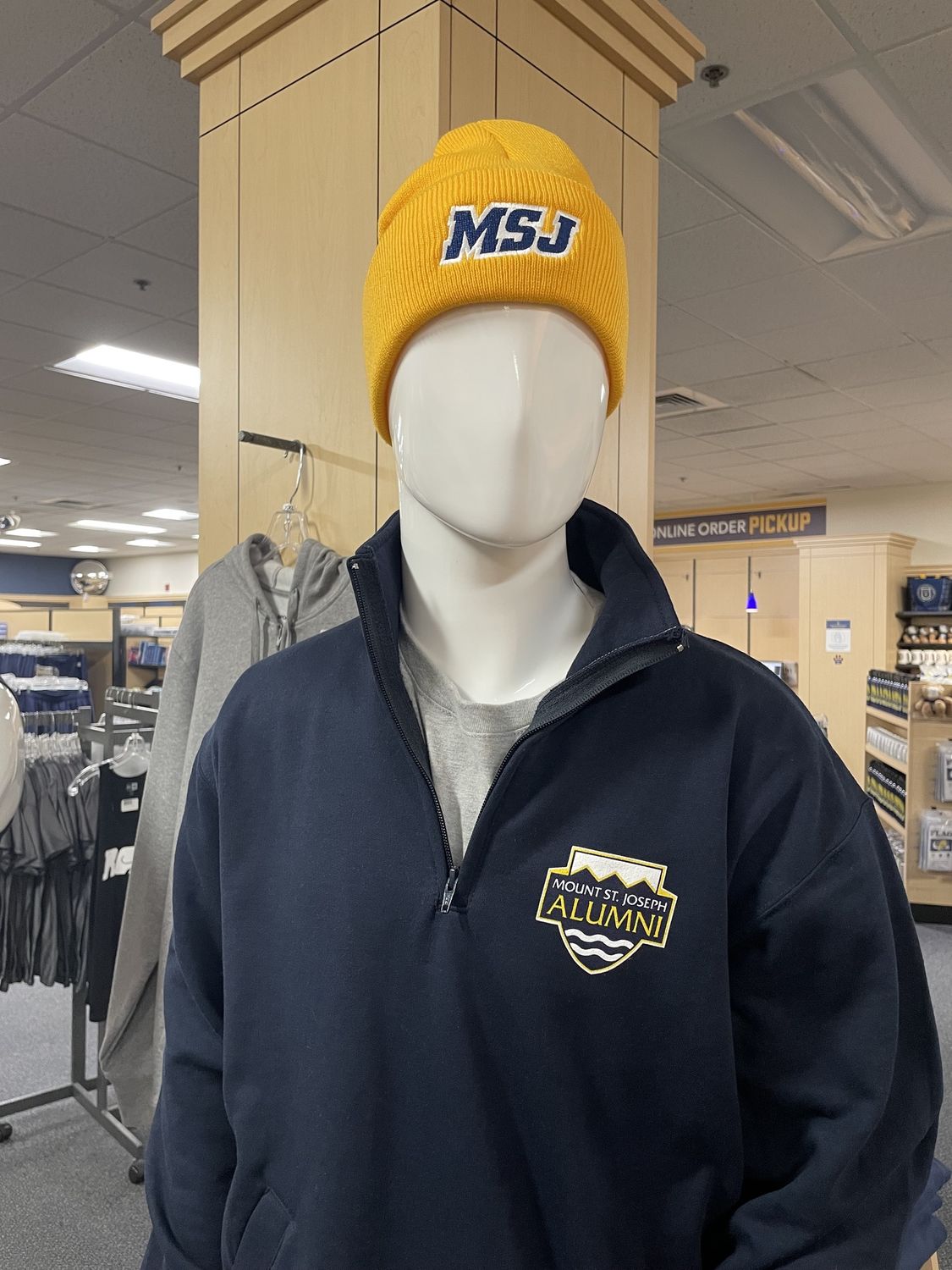 MSJ Knit Beanie, Color: Gold