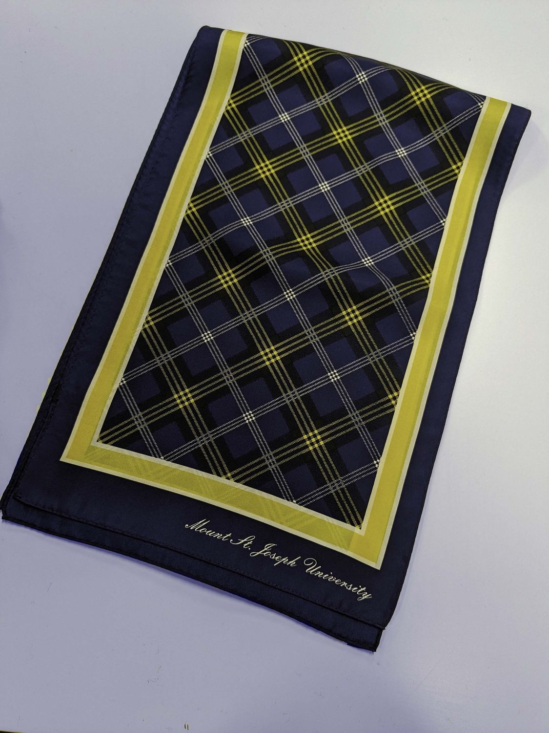 Tartan Silk Scarf