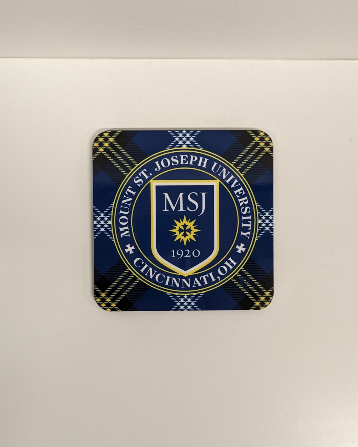 Tartan Coaster Single MSJ Seal