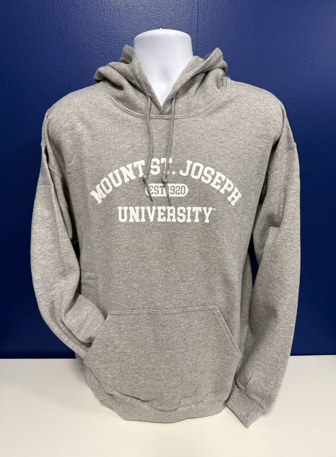 Hoodie Sport Gray Mount St. Joseph University Est 1920