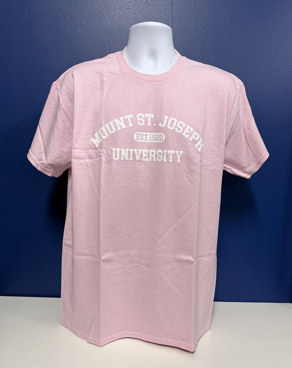 Light Pink Mount St. Joseph University 1920 T-Shirt