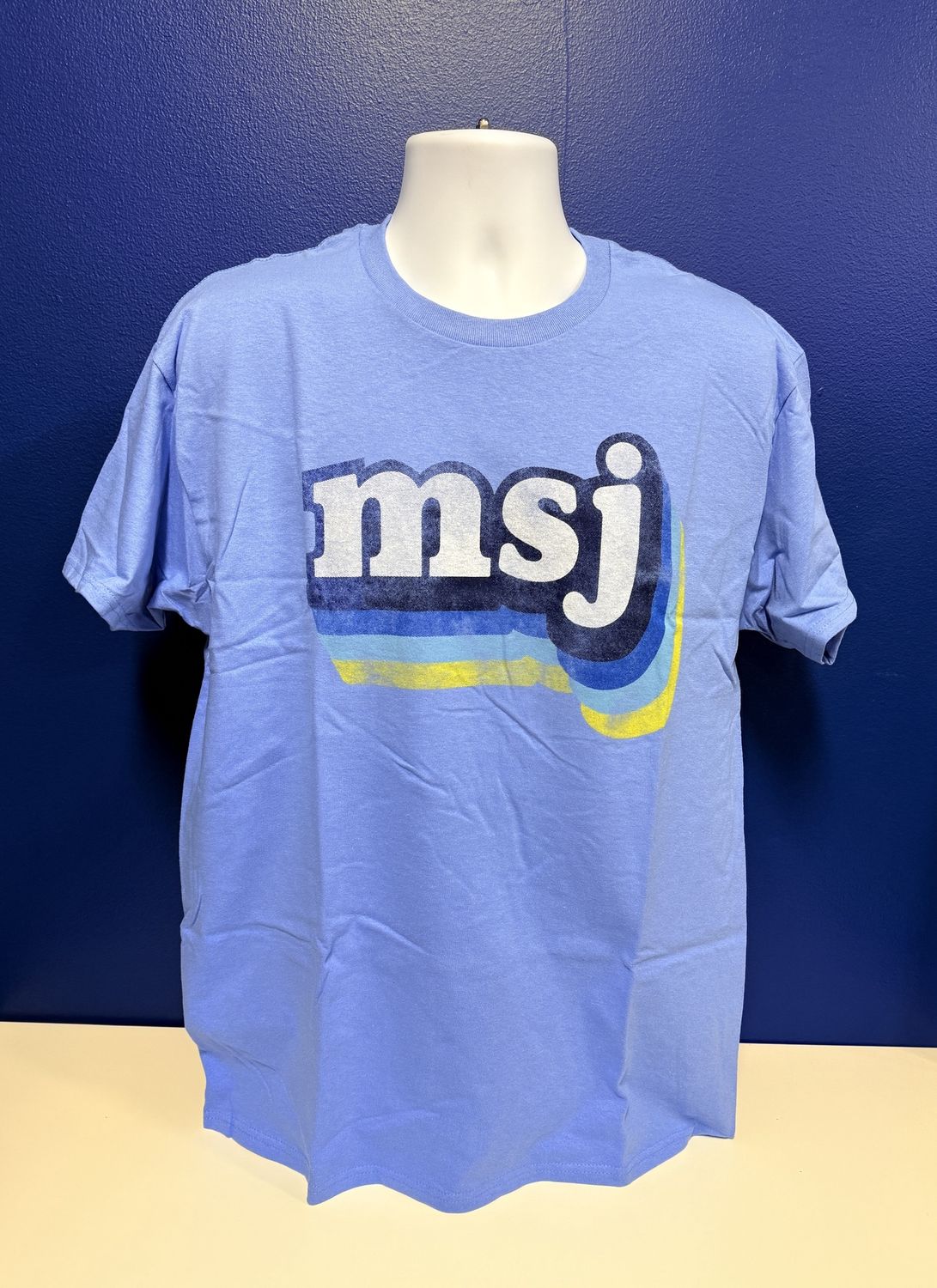 Retro MSJ Carolina Blue T-Shirt