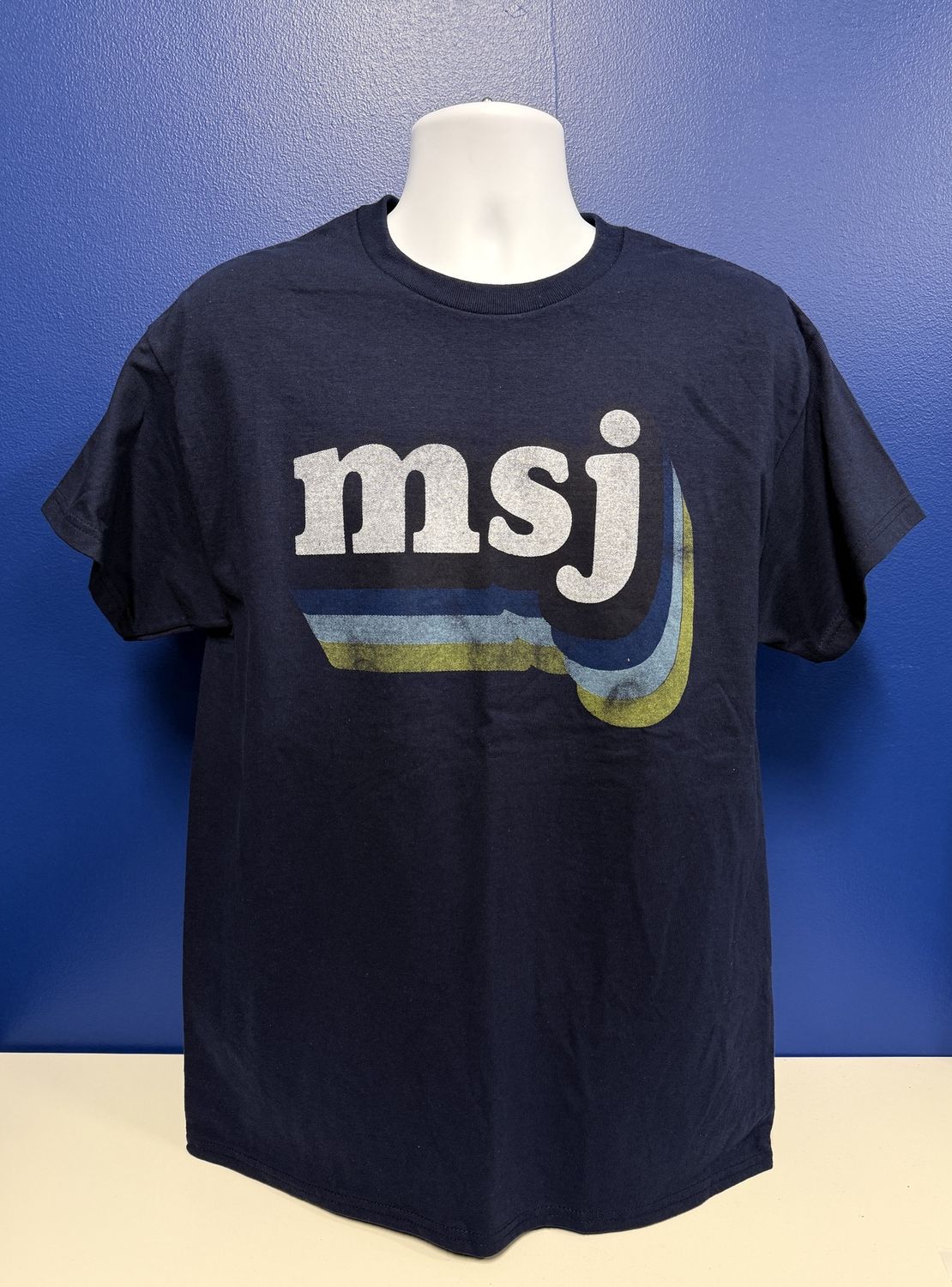 Retro MSJ Navy T-Shirt