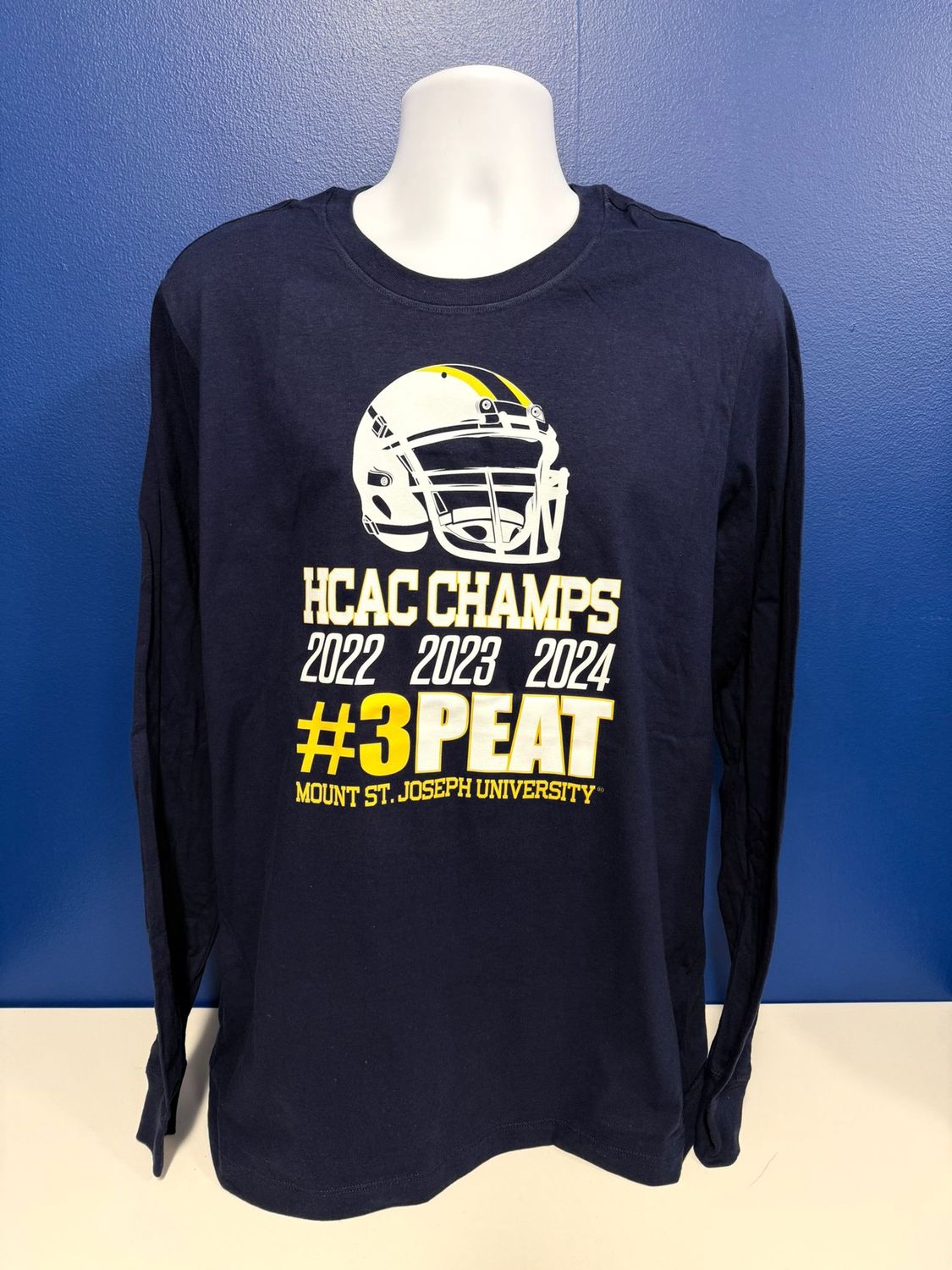 Football HCAC Champs #3PEAT  Nike Long Sleeve 2024