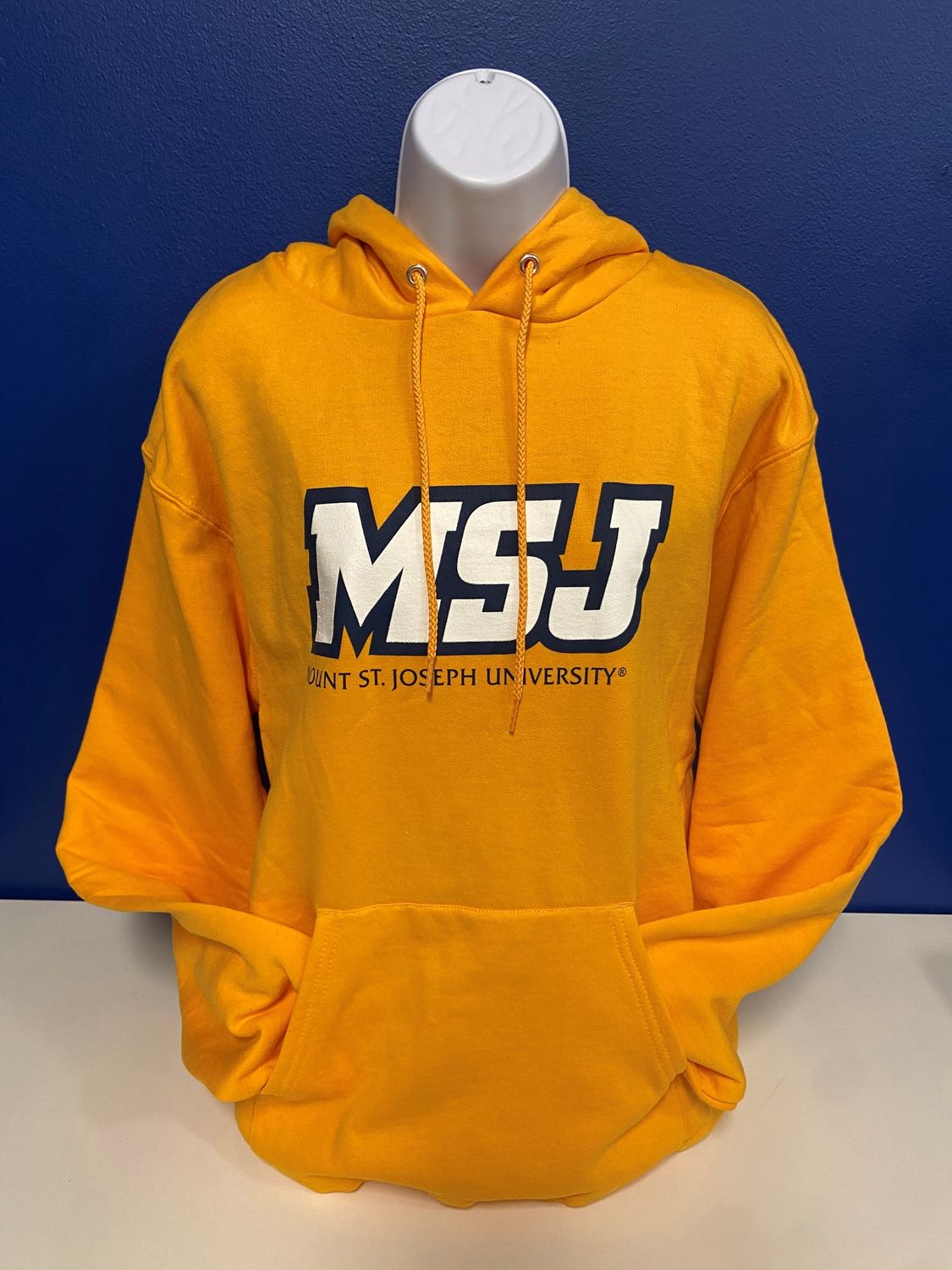 Hoodie MSJ Sport Logo Gold