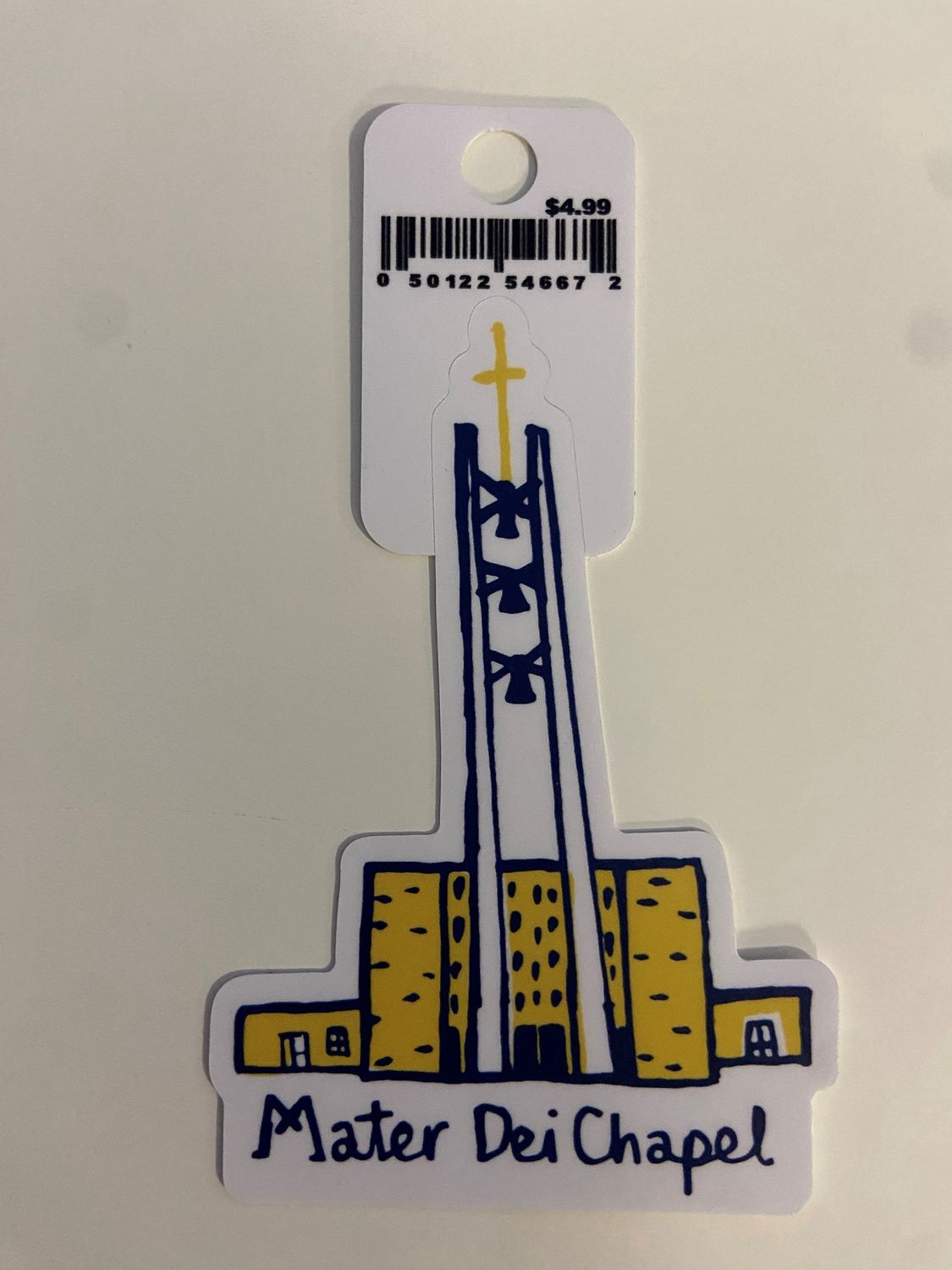 Julia Gash - Mater Dei Chapel Sticker