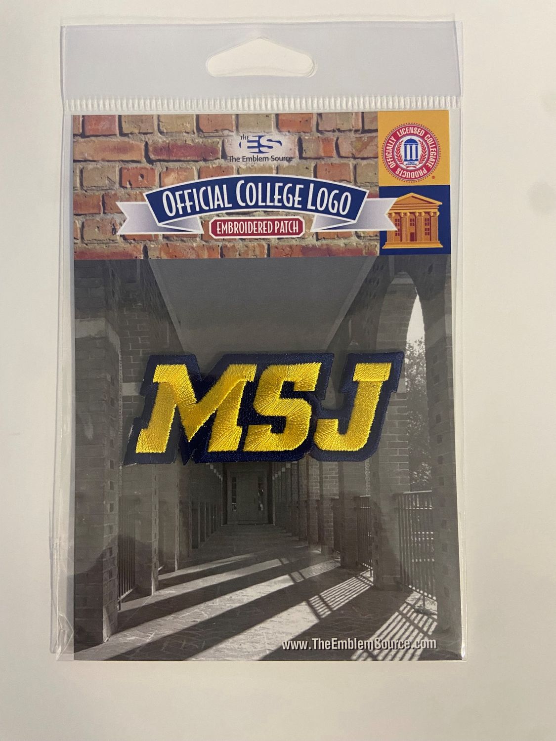 MSJ Sport Logo Embroidered Patch