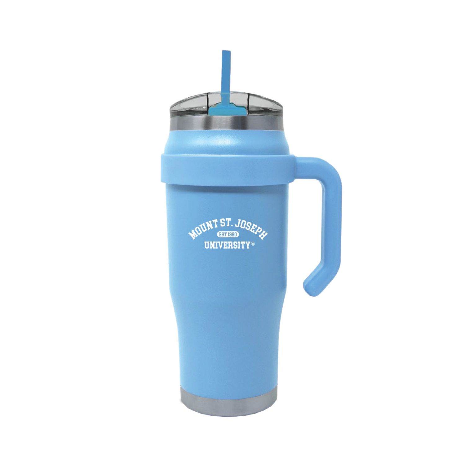 Carolina Blue Mybevi Outlander 32oz.