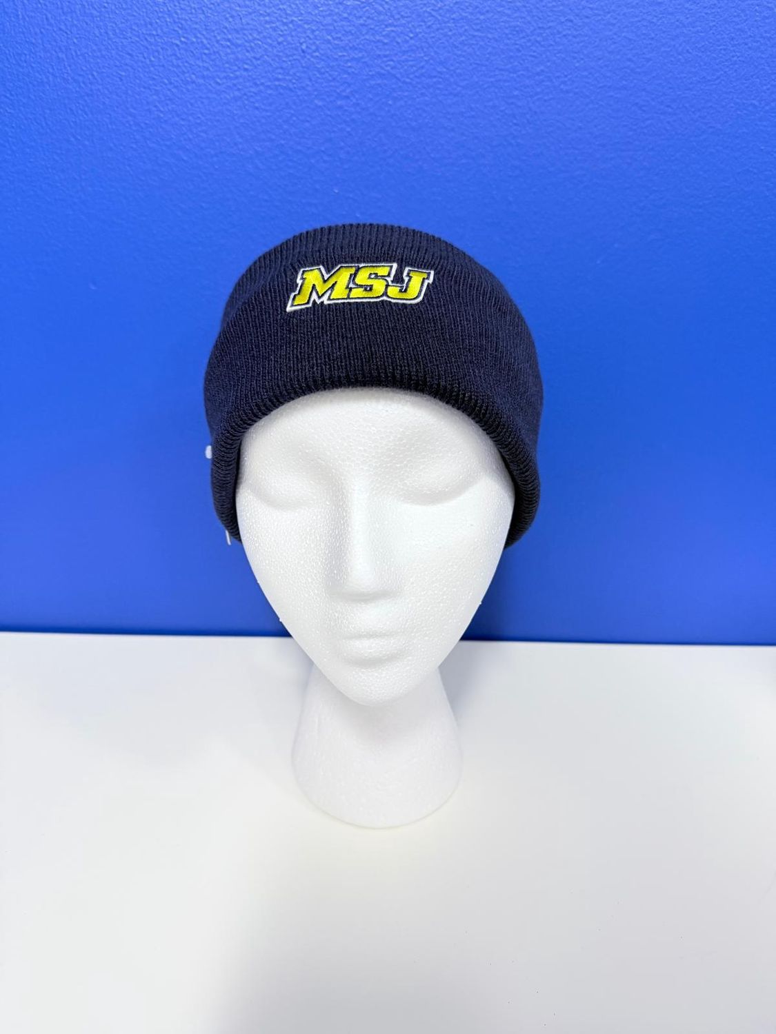 Knit Earband Navy w/ Fleece Lining - Deep Freeze