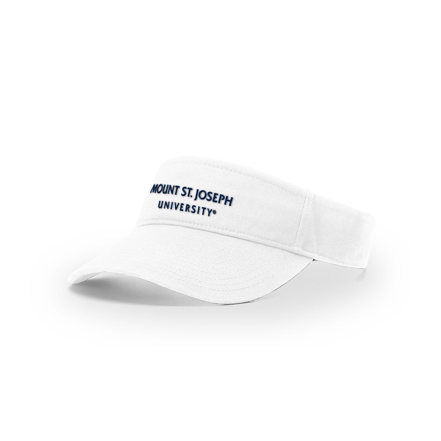 Visor White Garment Washed - Word Mark Logo