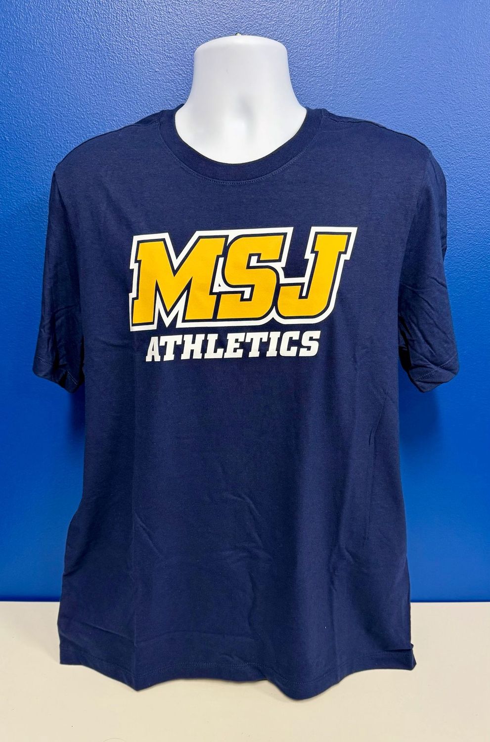 Nike Navy Short Sleeve MSJ Sport Logo Athletics T-Shirt