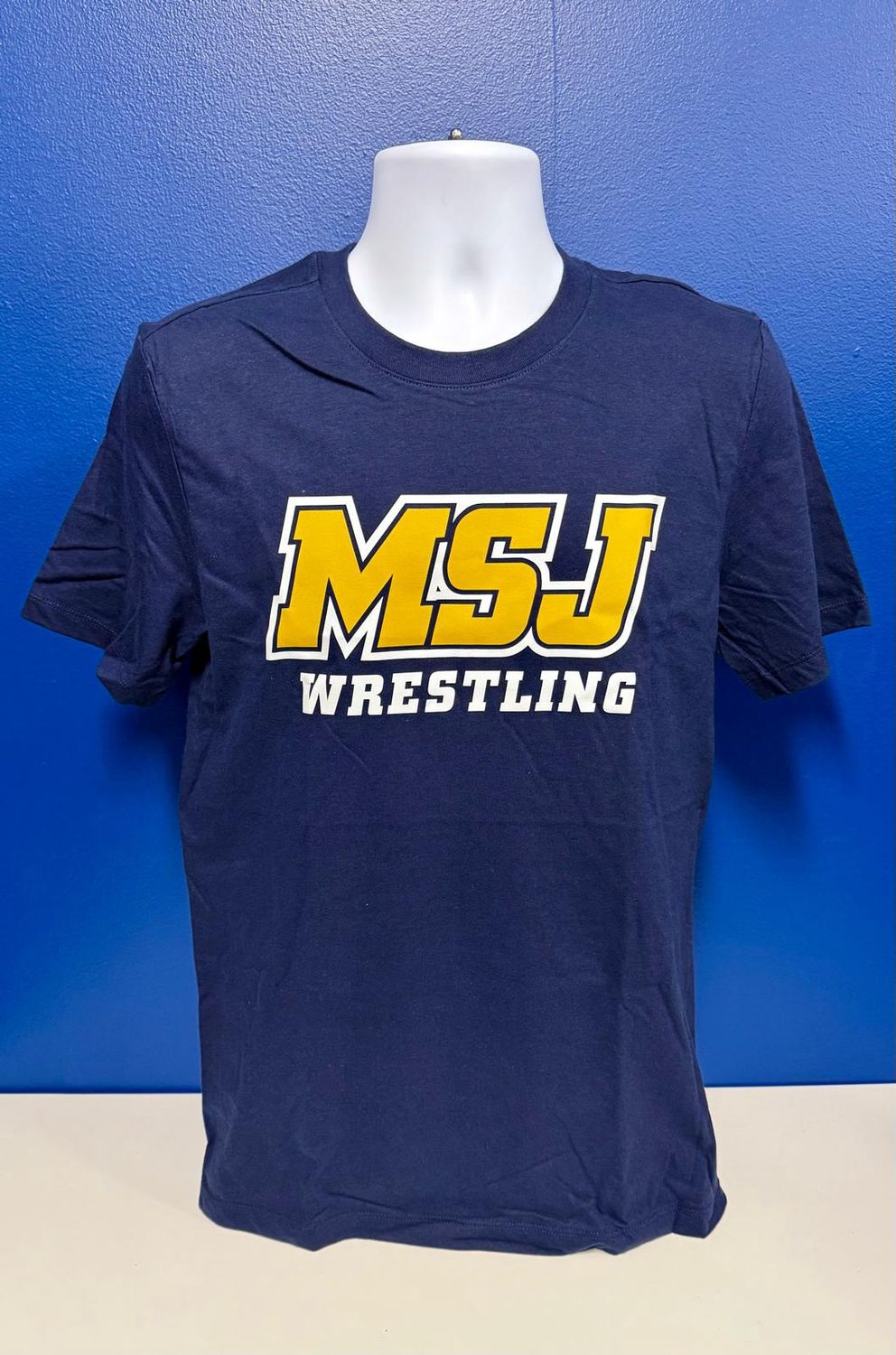 Nike Wrestling Navy Short Sleeve MSJ Sport Logo T-Shirt