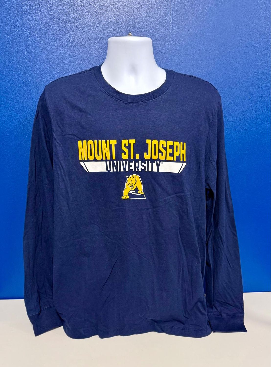 Nike Navy Long Sleeve T-Shirt