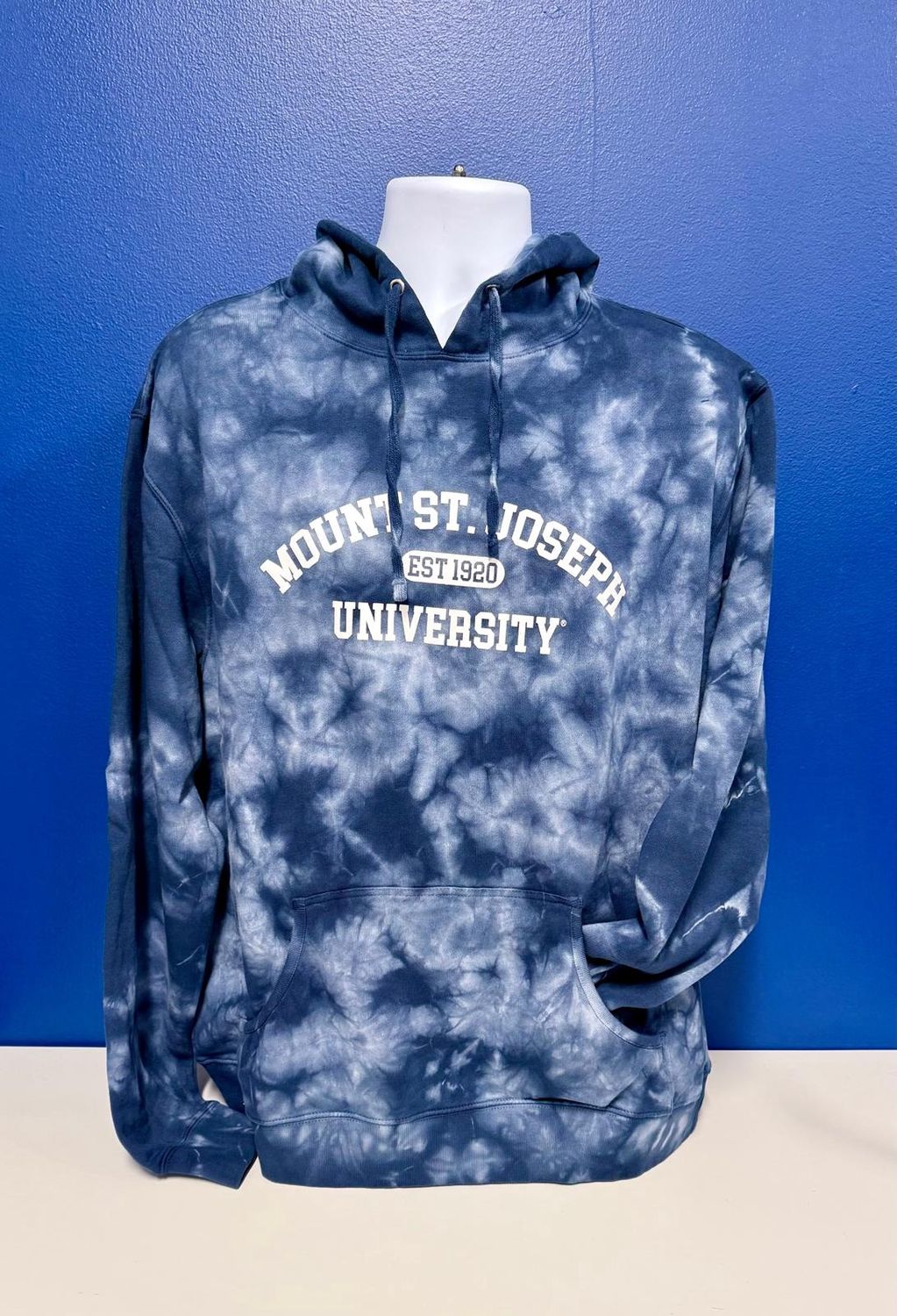 Hoodie Cosmos Navy Mount St. Joseph University EST 1920