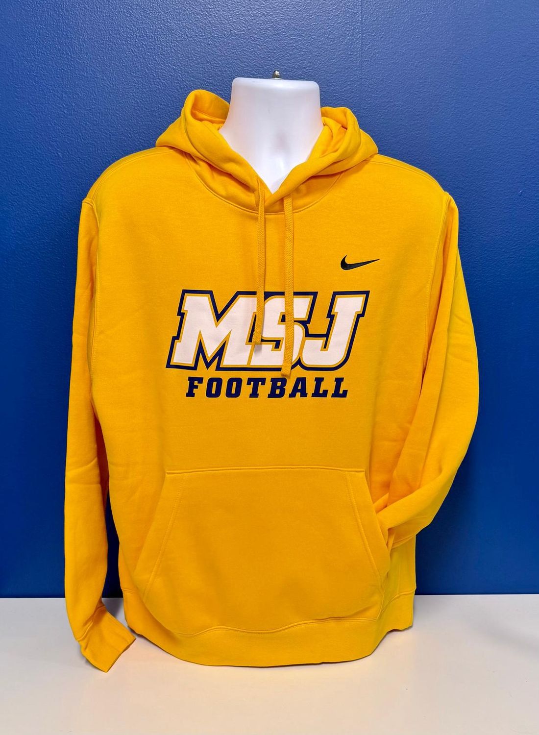 Nike Hoodie Gold Football MSJ Sport Logo