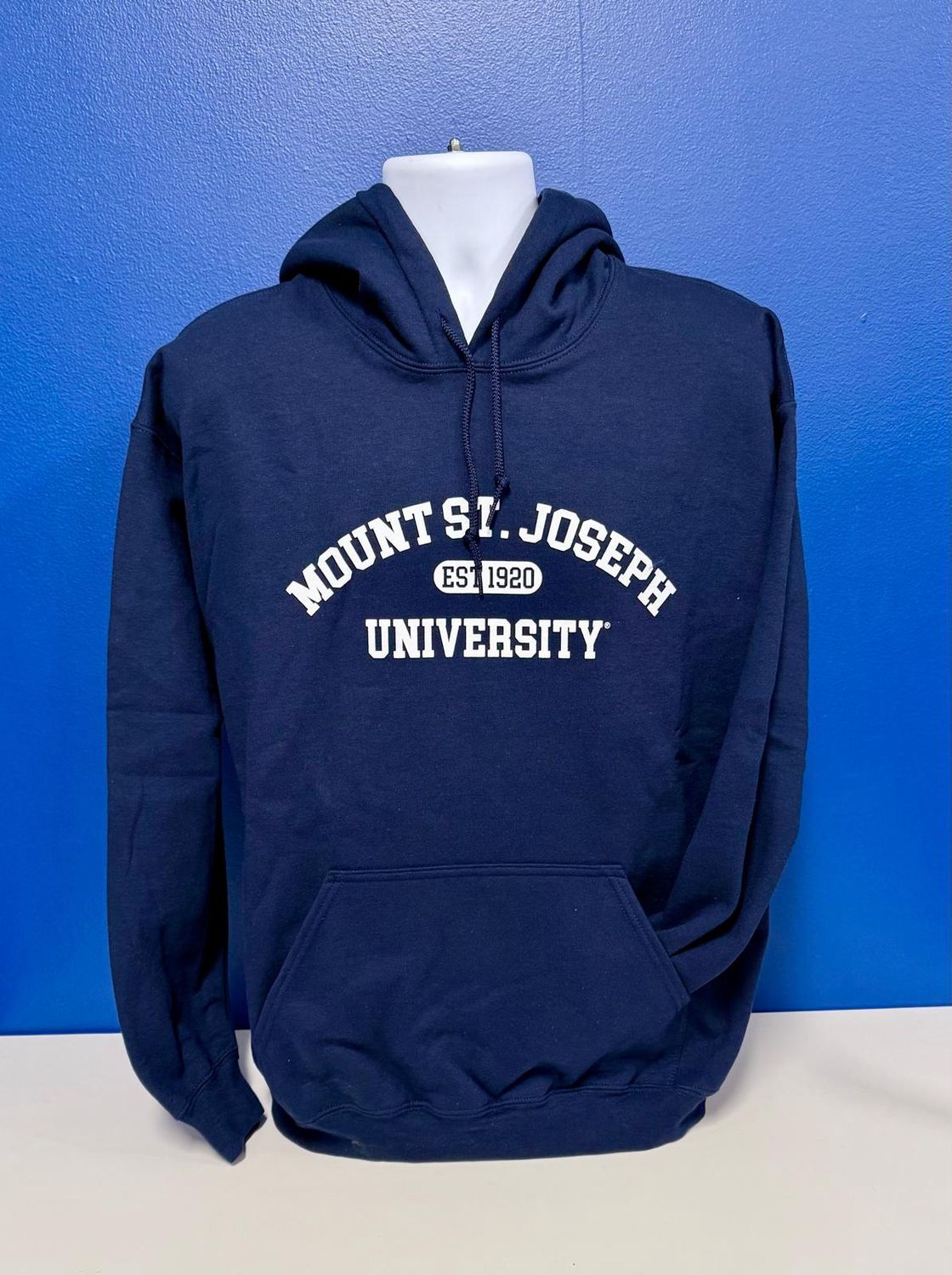 Hoodie Navy Mount St. Joseph University EST 1920