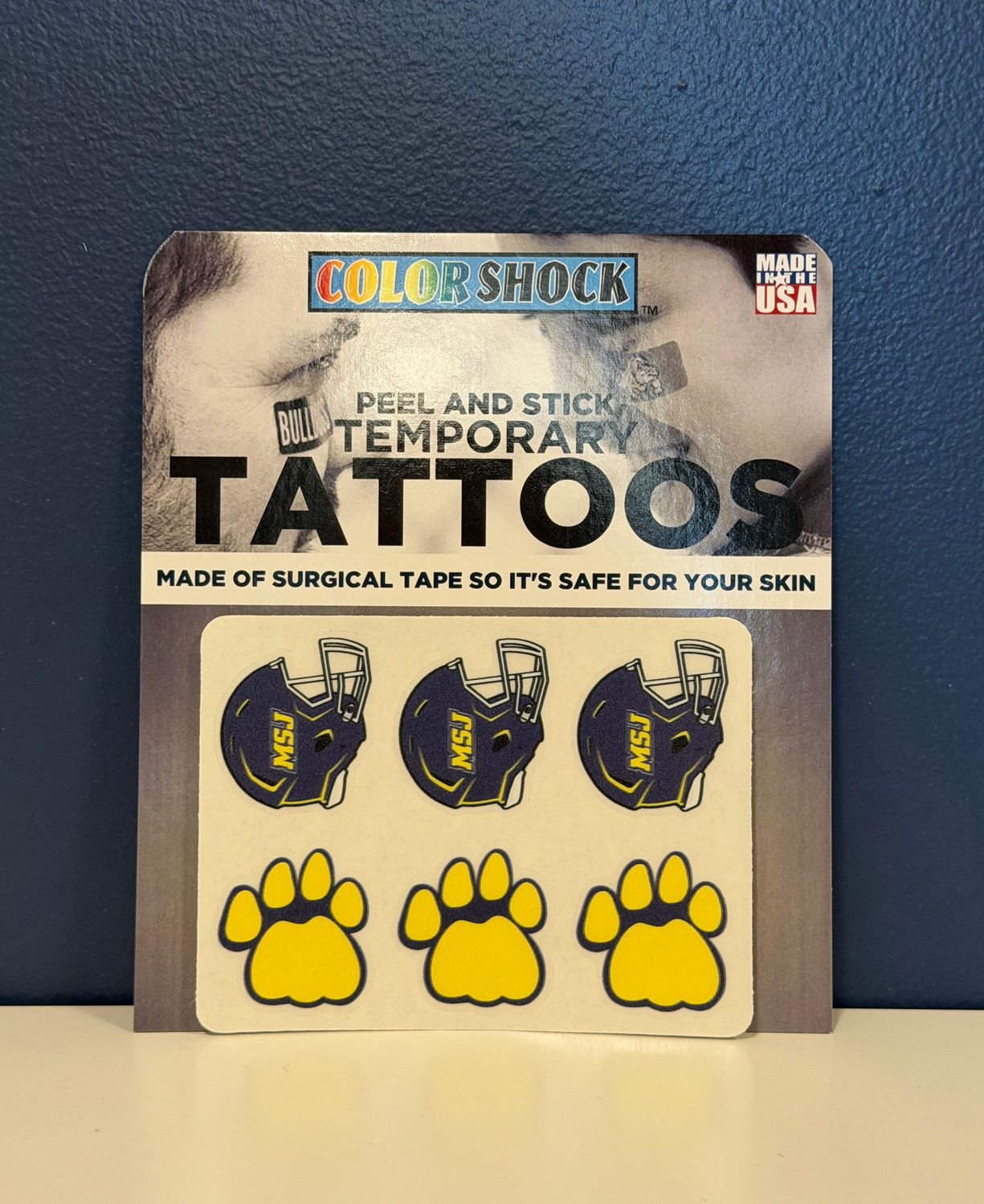 Temporary Tattoos Go Lions!