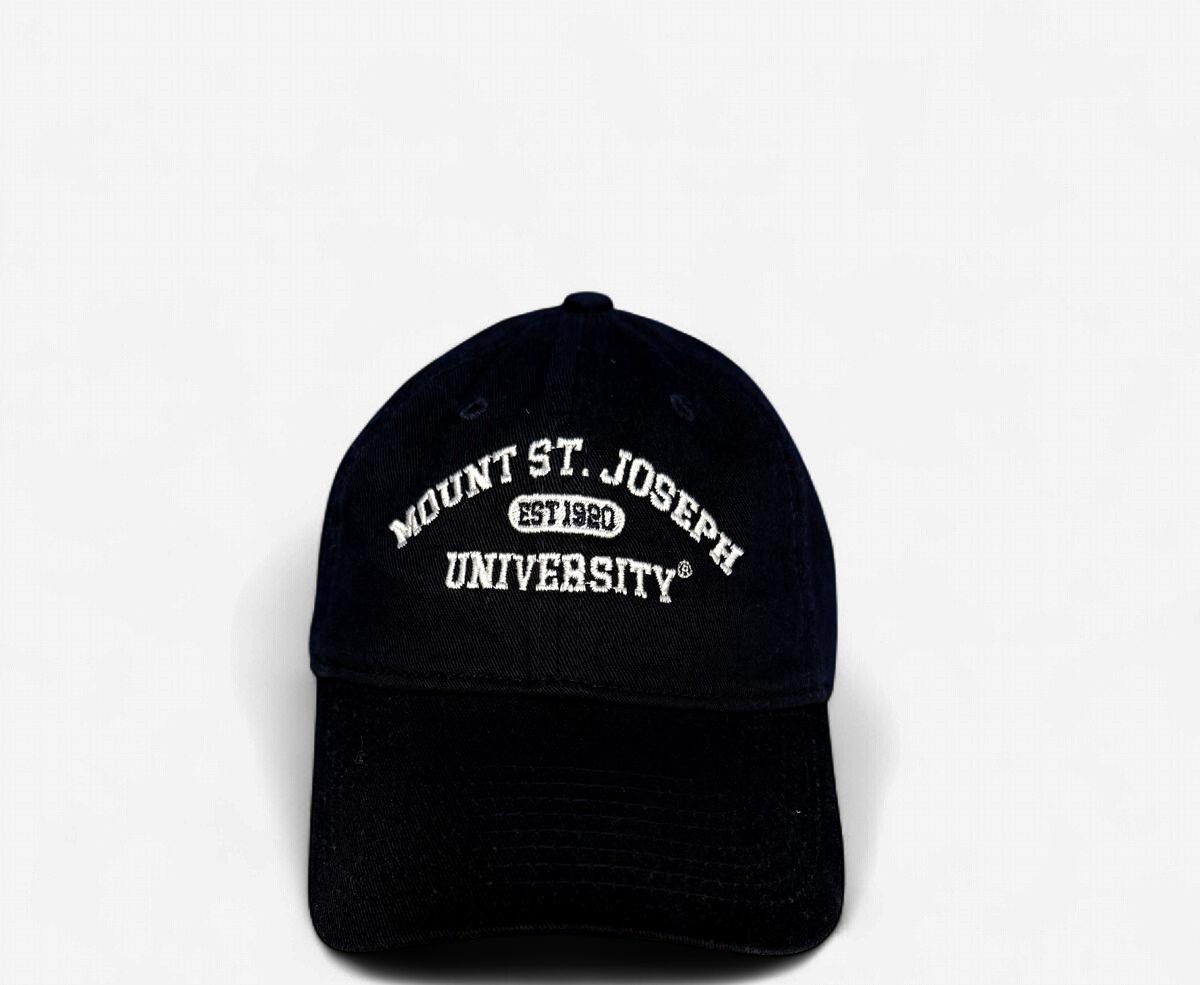 Navy Washed Mount St. Joseph Univ EST 1920 Baseball Hat
