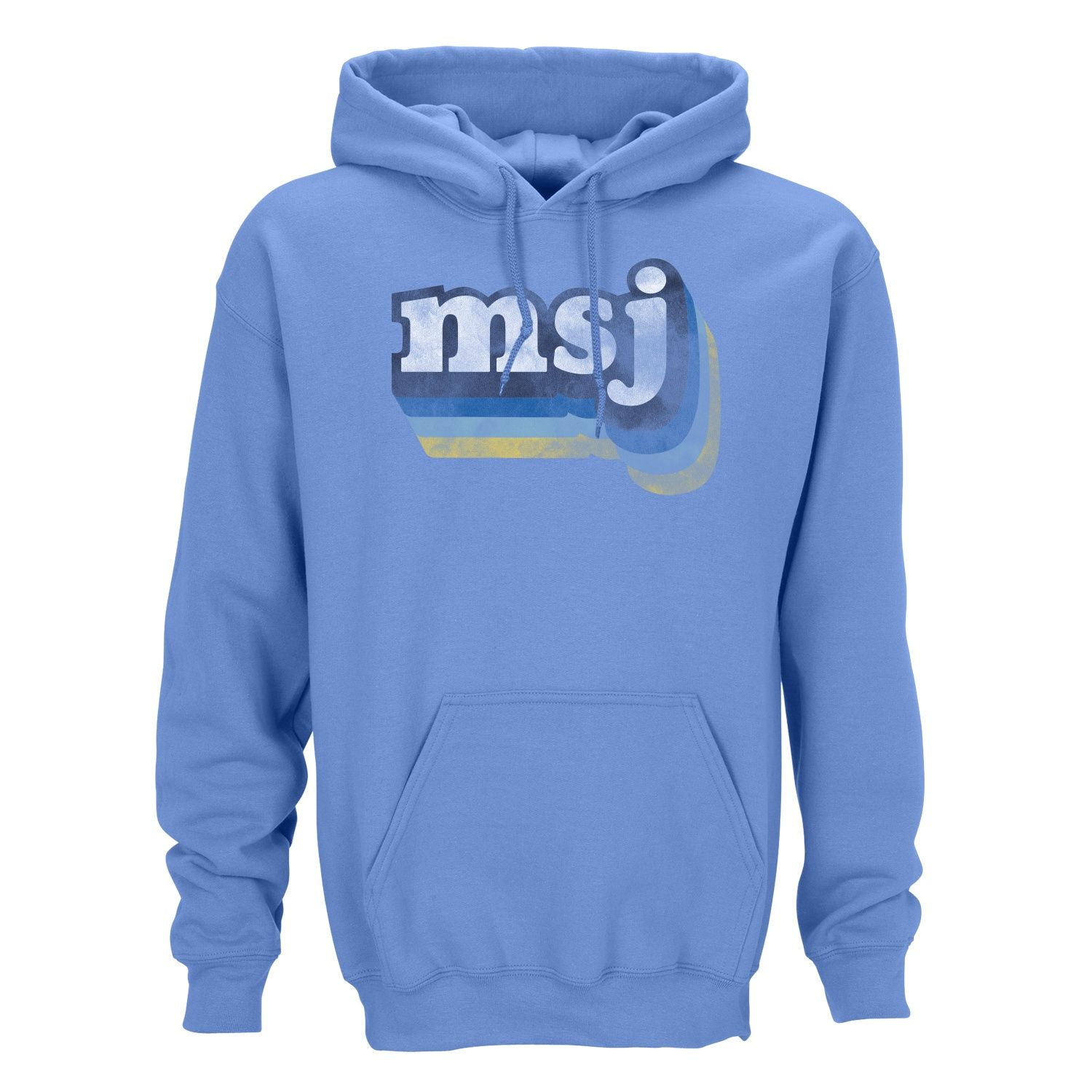 Retro MSJ Carolina Blue Hoodie