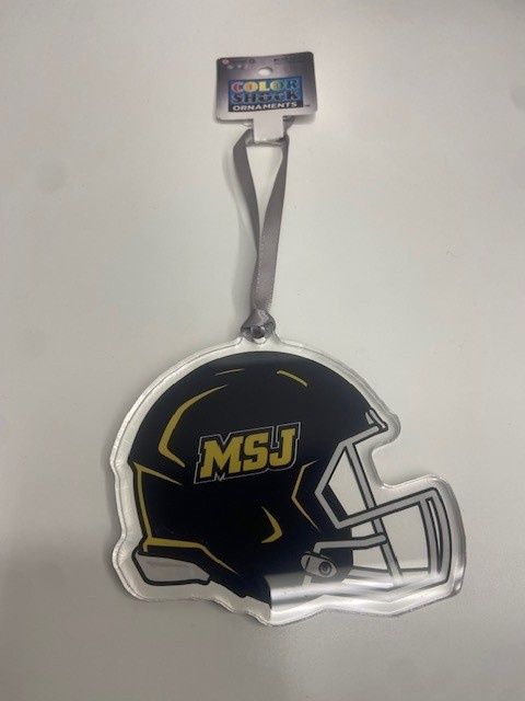 Ornament MSJ Football Helmet