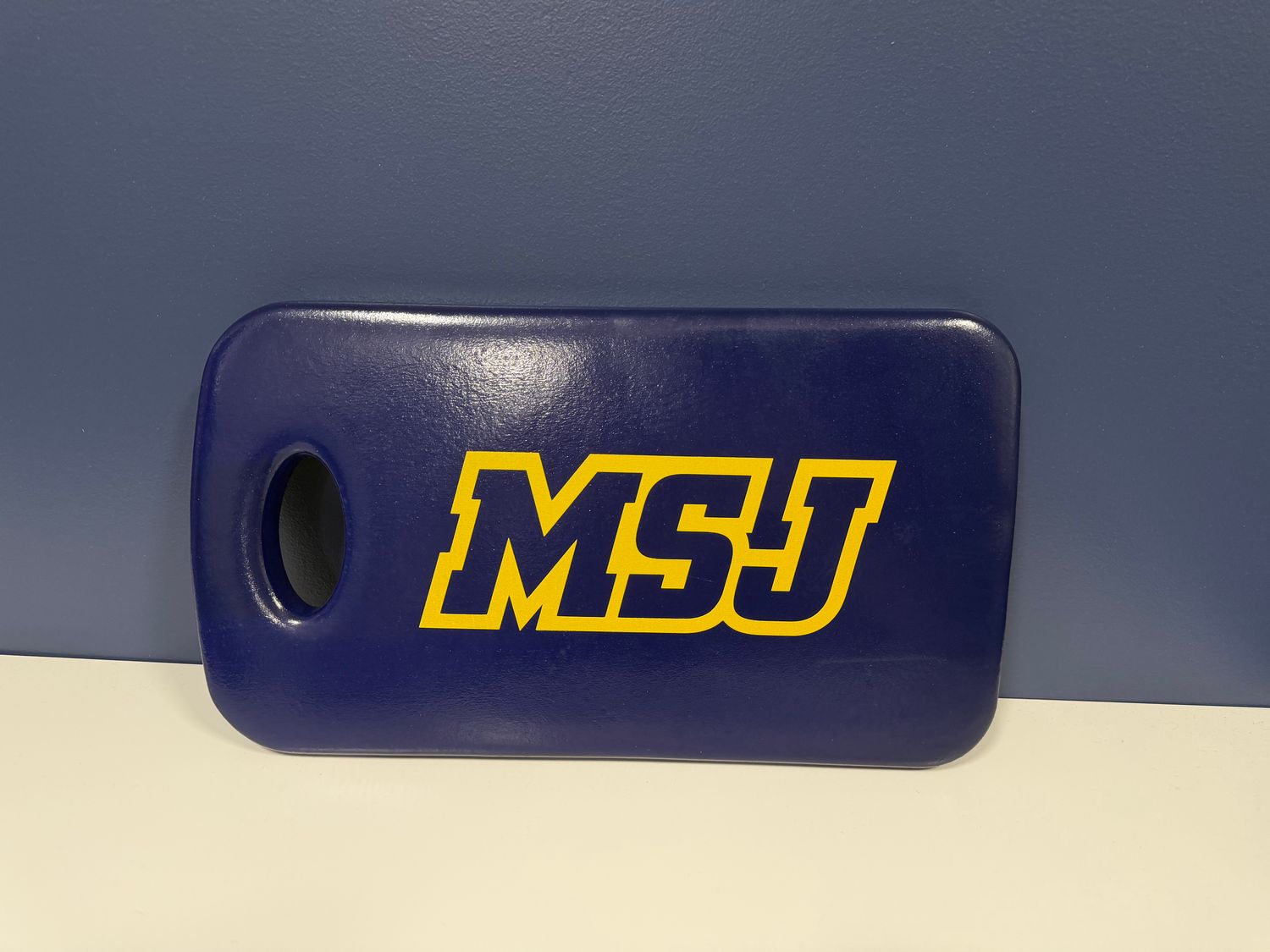 Stadium Cushion Navy MSJ Sport Logo