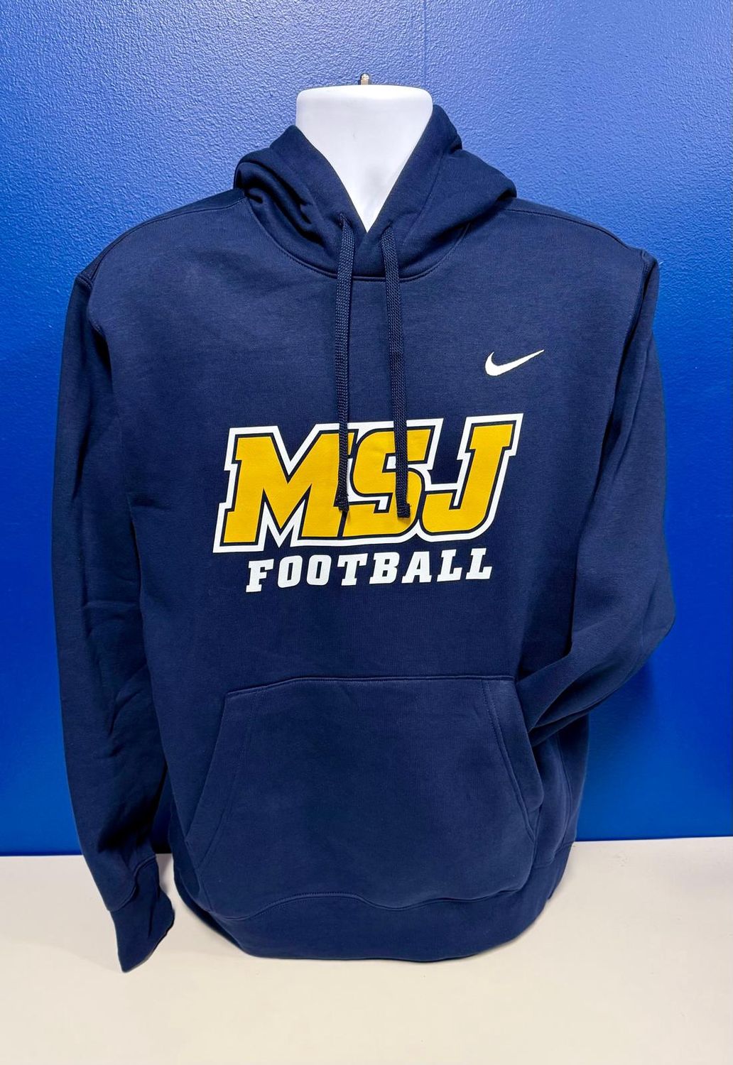 Nike Hoodie Navy Football MSJ Sport Logo