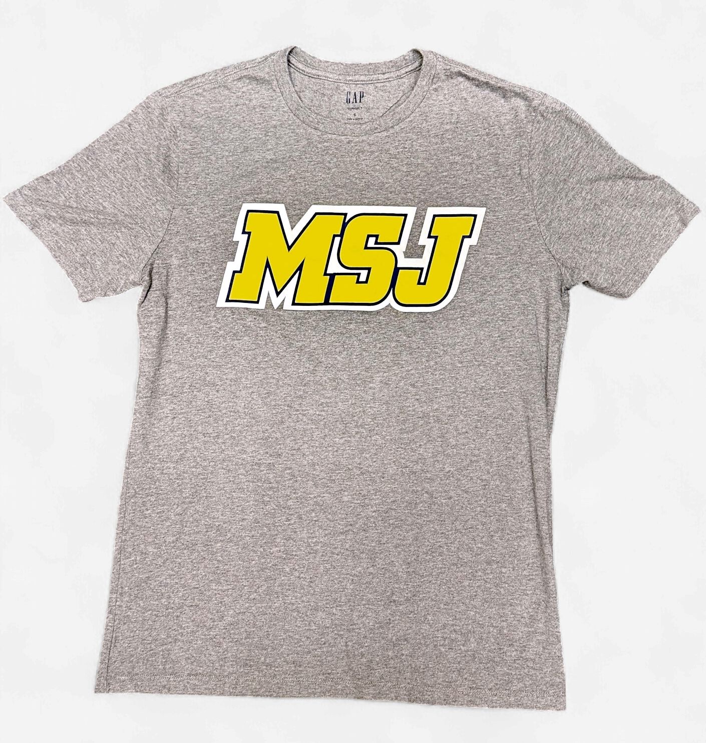 MSJ Sport Logo Gap Gray t-shirt