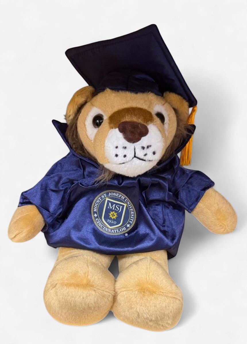 Graduation Plush Lion 12"