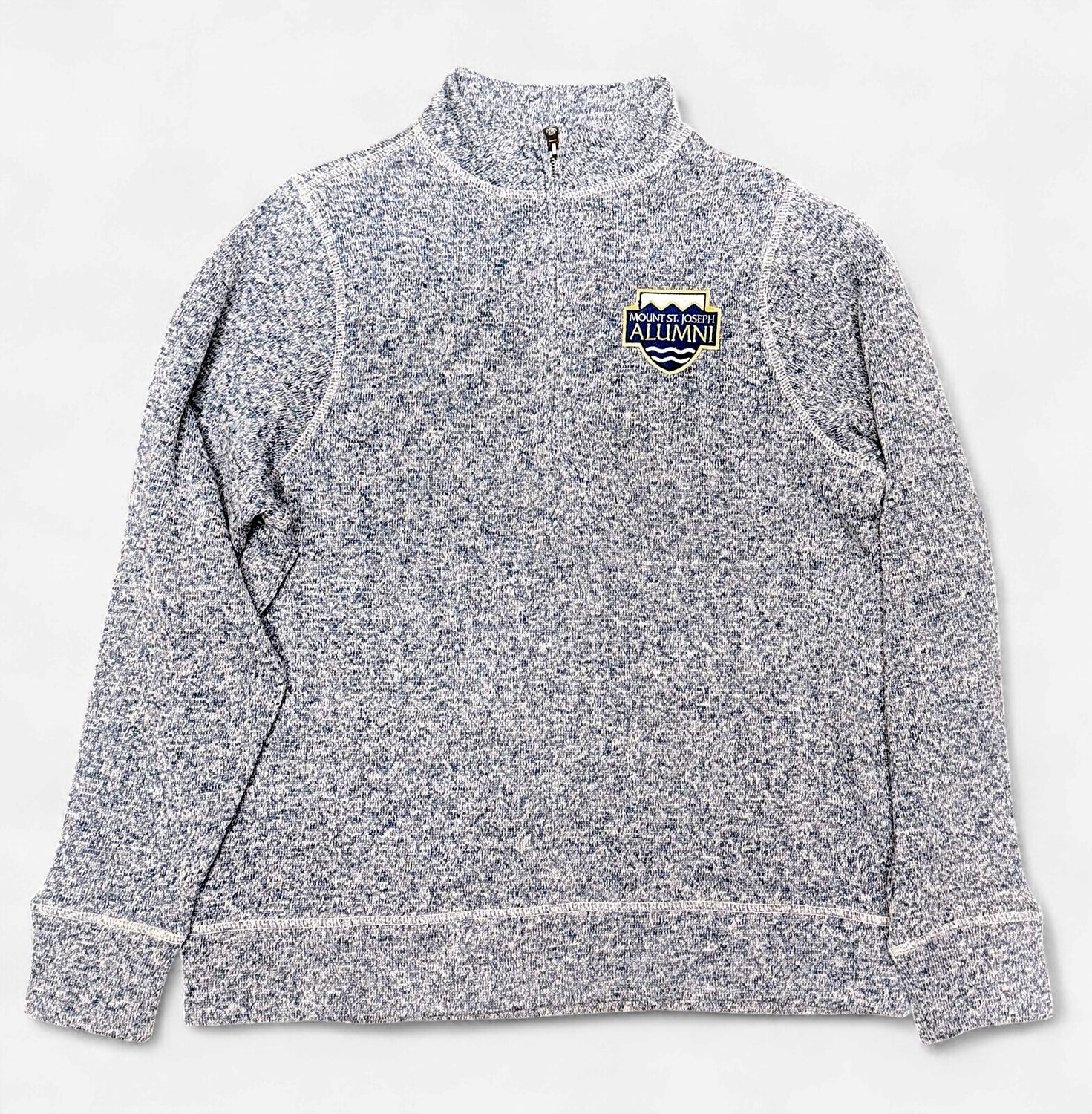 Boxercraft Alumni Navy Heather Men's Alpine Fleece 1/4 Zip