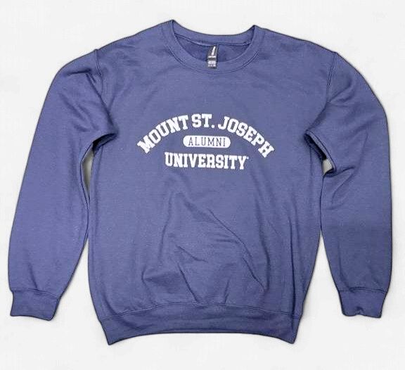 Alumni Mount St. Joseph University Navy Crew Neck