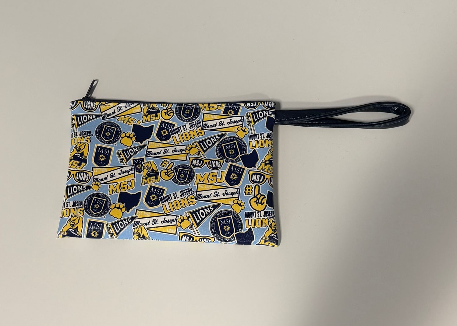 Celebration - Satin Leather Wristlet