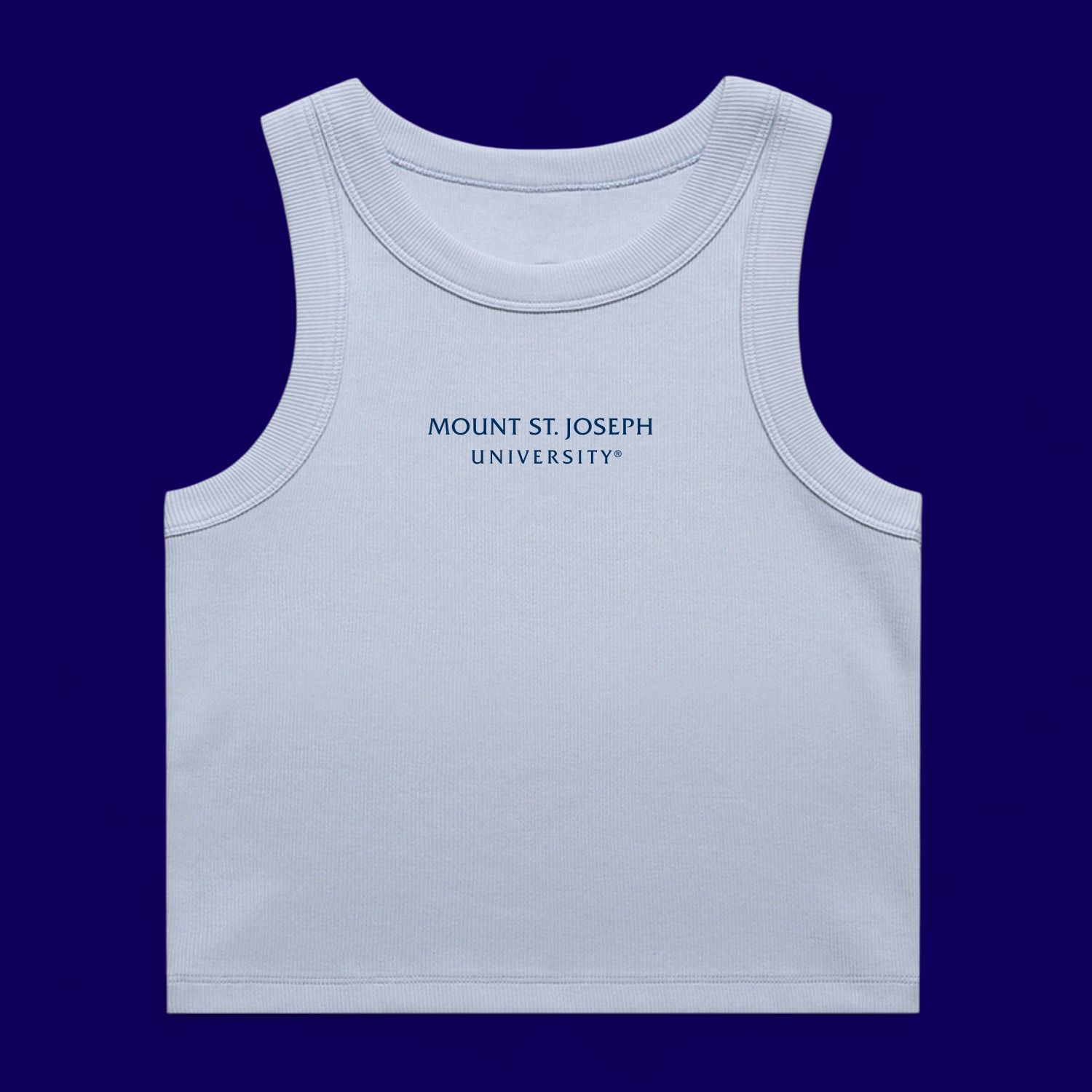 Tank Top Women's Ribbed Powder