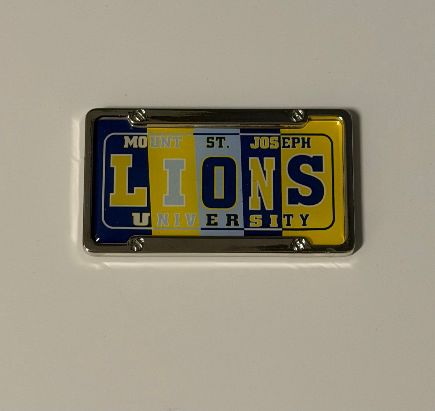 Lions Auto Plate Magnet