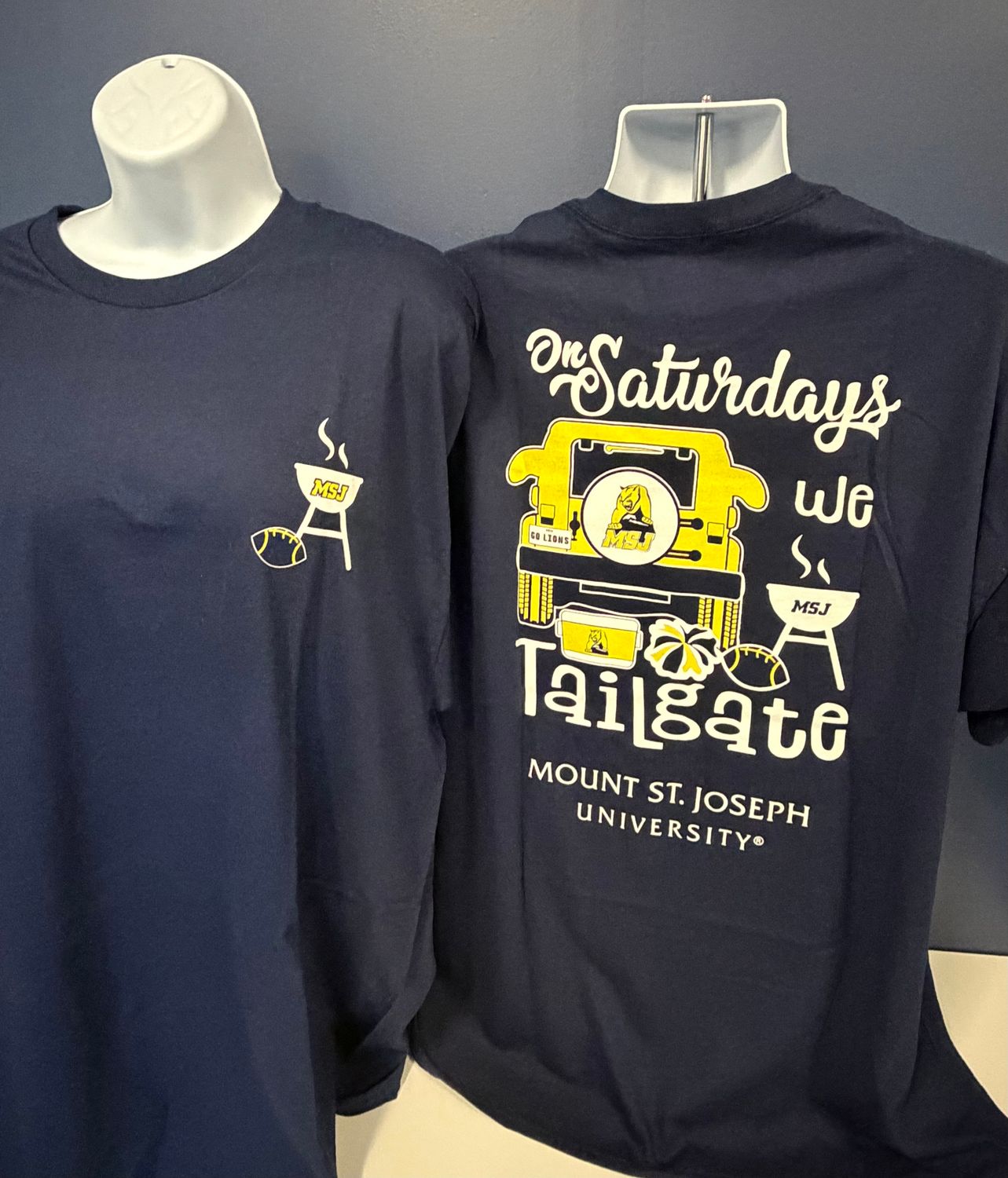 Football Tailgate Navy T-Shirt #2
