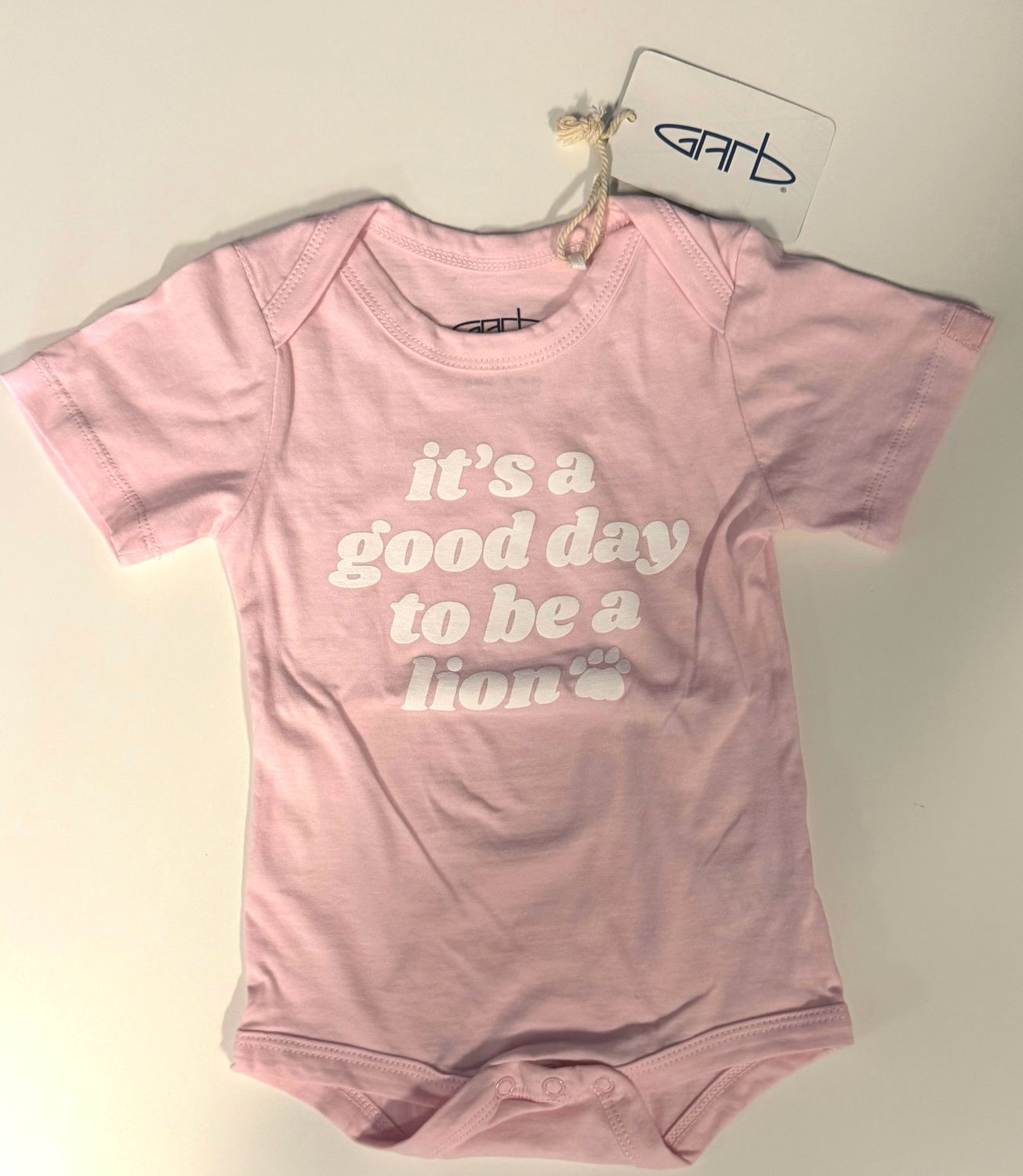 Onesie Pink (Ballerina) - it's a good day to be a lion