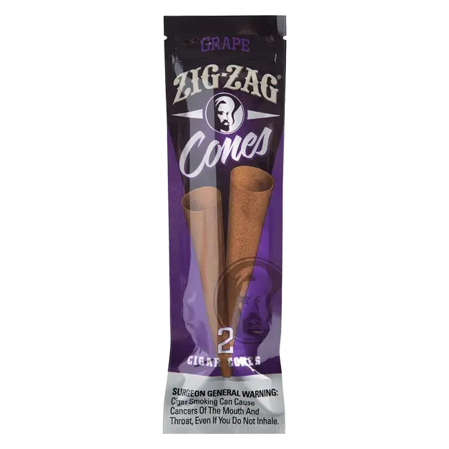 Zig Zag Cones, Flavor: Grape