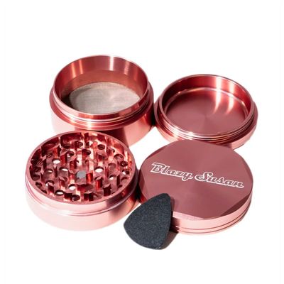 Blazy Susan - 4 Piece Grinder, Color: Soft Pink