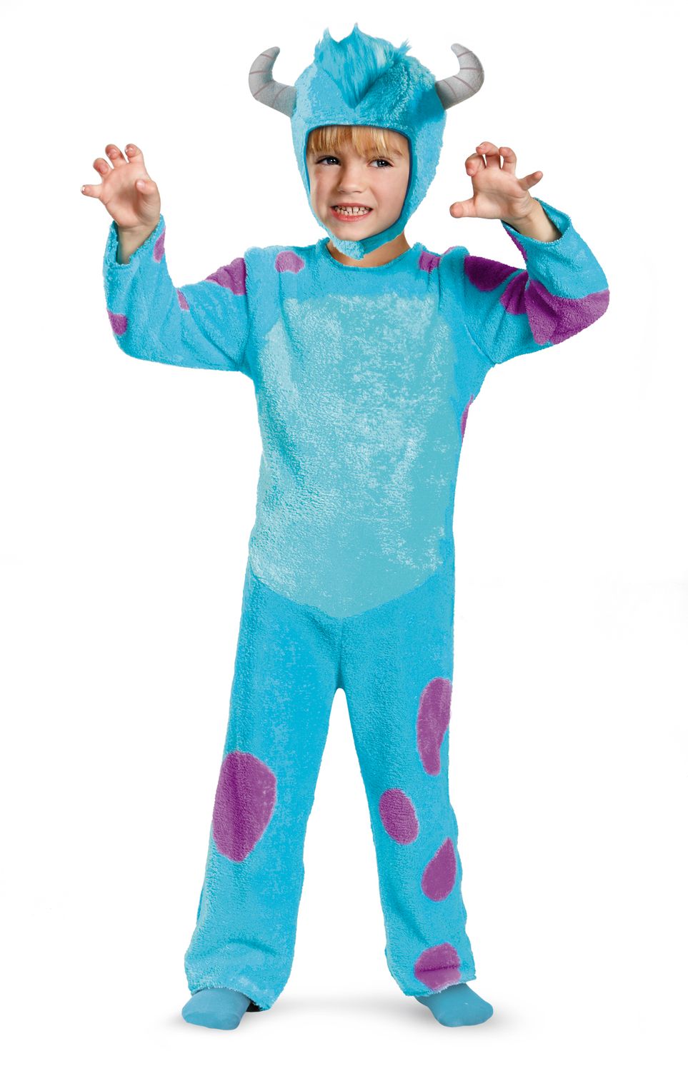 Monster Inc - Sulley Toddler Classic, Attribute: Boys, Size: M (3T-4T)