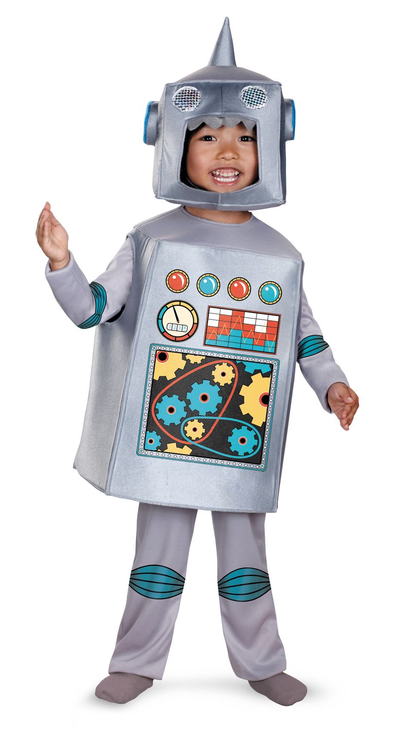 Retro Robot, Attribute: Boys, Size: M (3T-4T)