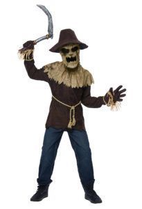 Wicked Scarecrow, Attribute: Boys, Size: Large 10-12