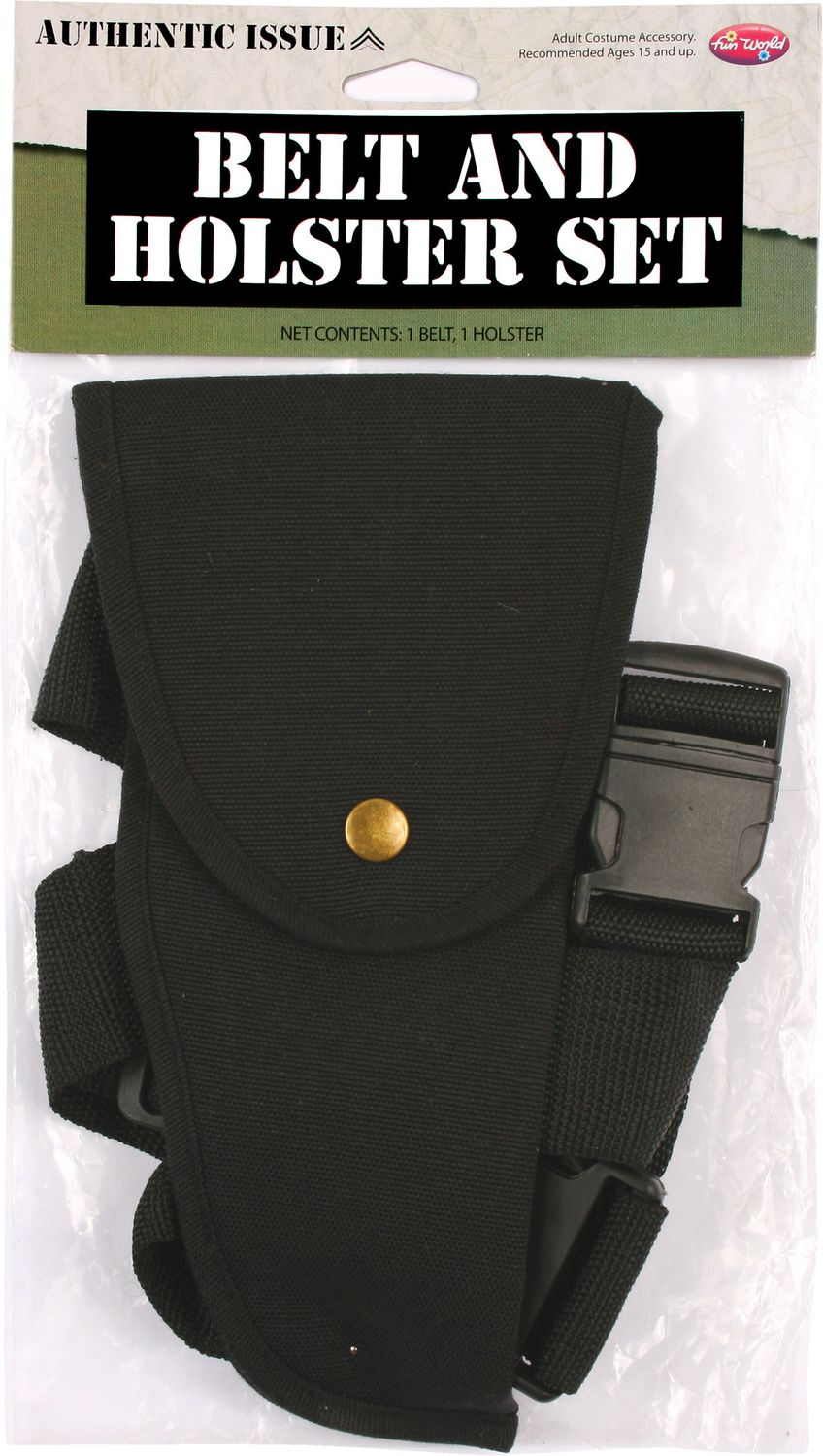 Belt &amp; Holster Adlt Set