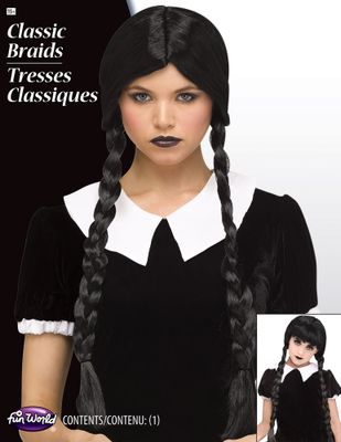 Black Classic Braids Wig
