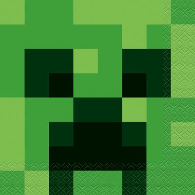 Minecraft Luncheon Napkins - 16ct