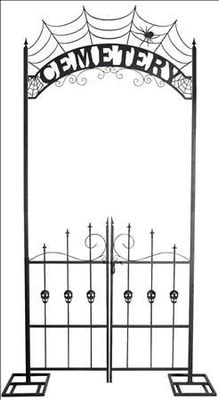 Cemetery Metal Archway 7&#39;-8&#39;Tall