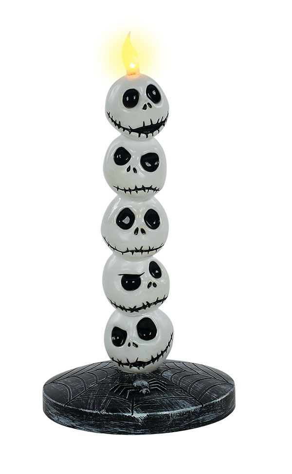 Jack Skellington Light-Up Candle 9.50&quot;
