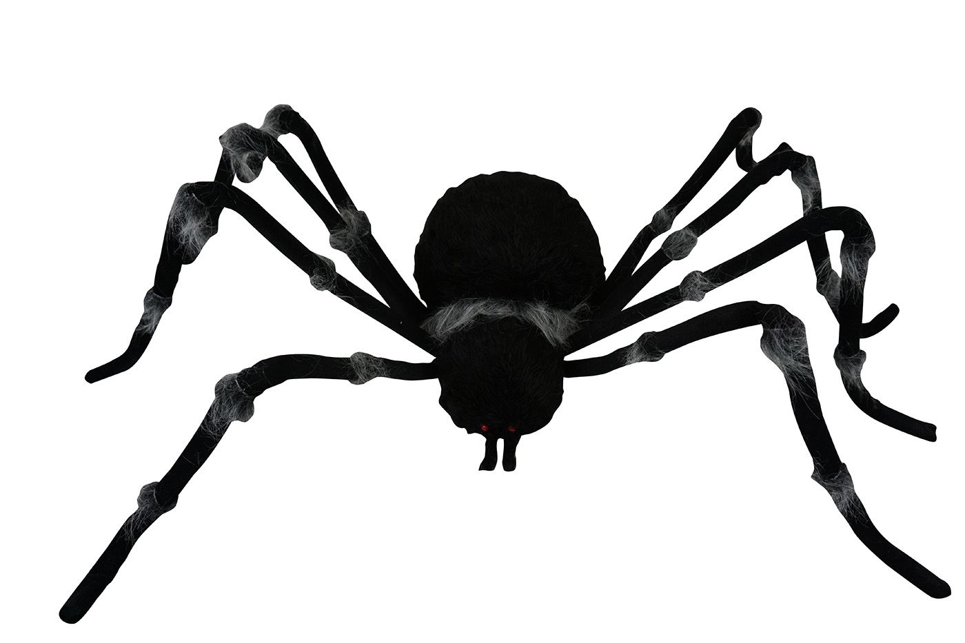 73&quot; Grey Trim Black Spider